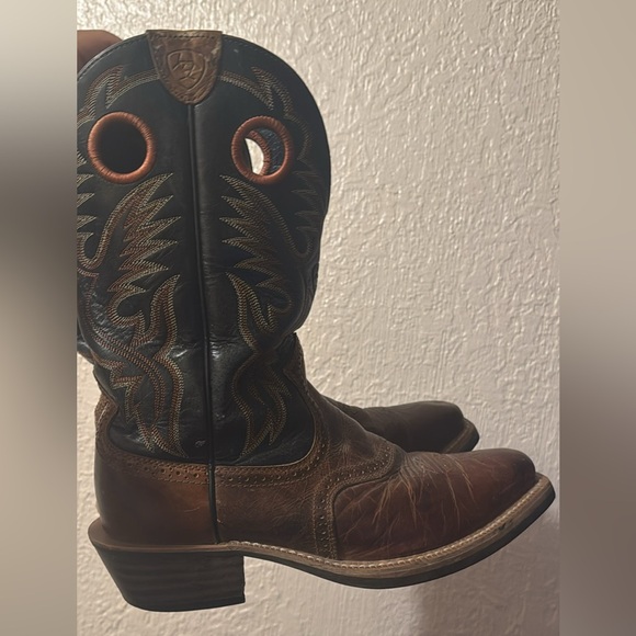 Black Ariat Leather Boots - Picture 1 of 1